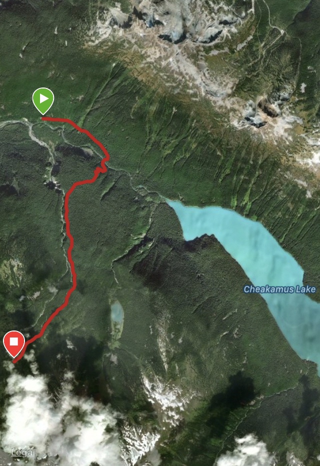 Helm Creek Trail Map